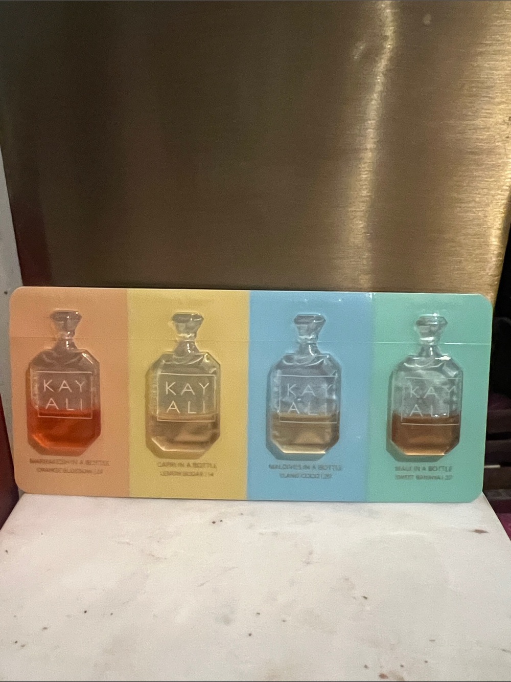 Kayali Fragrance Set 4 x .02 fl oz/.6 ml
